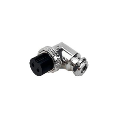 China Electrical connection opening 16mm AD-GX16 female 7/5/4A 125V 2 3 4 5 6 7 8 9 core elbow aviation plug for sale