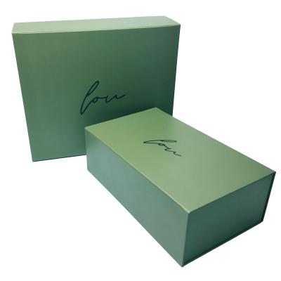 China Recyclable Popular Environmentally Friendly Customizable Size Color Folding Gfit Paper Box for sale