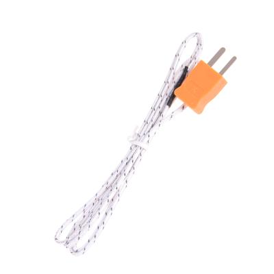 China 100cm Test Length 1Meter Wire Temperature Thermocouple Detector Probe Tester High Quality K-type Line M253 for sale