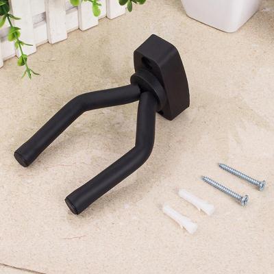 China 1 Pcs Guitar Bass Screws Screws Accessories L842 Guitar Hanger Hook Rack Wall Mount Stand Holder Bracket Display for sale