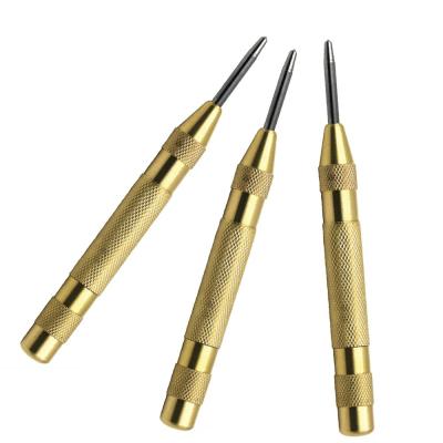 China 5 Inch Auto Center Pin Punch Spring Loaded Marking Starting Holes Tool Press Dent Marker Woodworking Tool Drill Bit XQ188 for sale