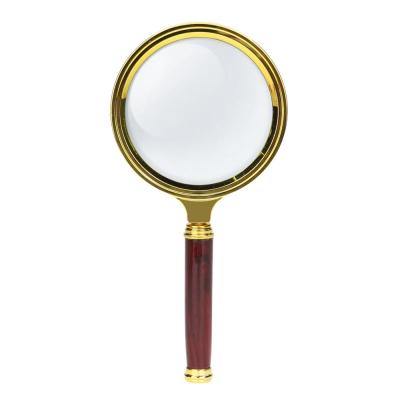 China 60mm Magnifier 10X Portable Handheld Magnifying Glass For Jewelry Diary Book Reading High Definition Magnifier Glass Xq23 for sale