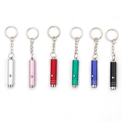 China Emergency Mini Aluminum Ultra Violet Light Torch Keychain Pocket PenLight LED Flashlight UV Lamp With Battery For Marker Controller for sale