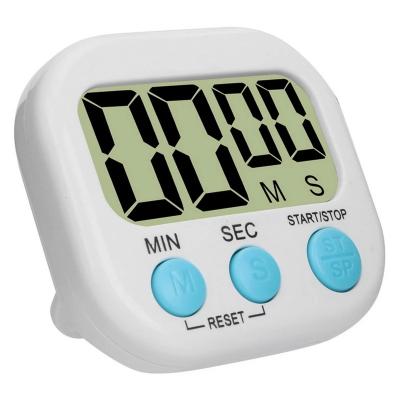 China Magnetic Timer Switch Digital LCD Kitchen Countdown Timer Stopwatch Alarm with Holder Kitchen Timer for sale