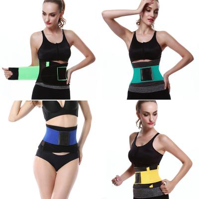 China 100% Polyester Fitness Sports Exercise Slim Adjustable Waist Support Pressure Protector Belly Shaper Belt Training Belt For Women for sale