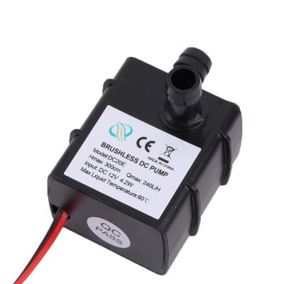 China DC 5V 12V 4.2W 240L/H Spleen Waterproof Brushless Pump Mini Water Filter Aquarium Fountain Submersible Pump M318 for sale