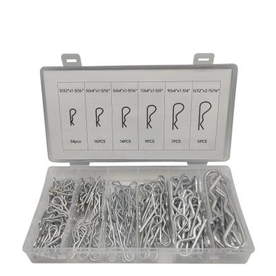 China Automobiles Trucks Lawn Mowers Trailer Hitches Lock 85pcs Hitch Pin Assortment Cotter Pin Hairpin Kit Hitch Pin R Clips Fastener Set For Automobiles HitchesLatch for sale