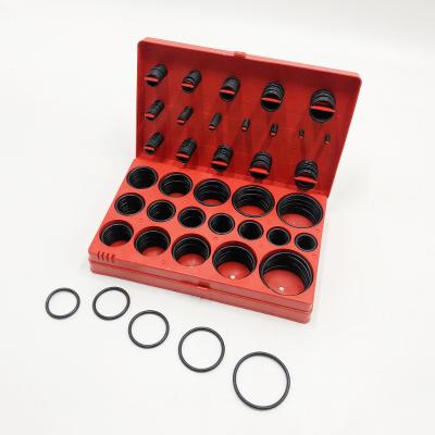 China High Temperature Resistance 382PCS O Ring Repair Box Rubber O Ring Set Used for Excavator Hydraulic Pressure Wholesale for sale