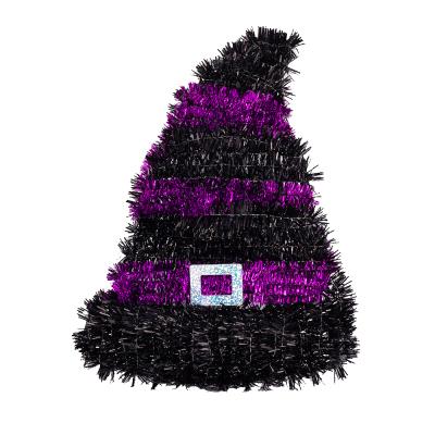 China Durable Classic Black Purple Hat Outlet Plant Hanging Tinsel Hanging Pet Hanging Decoration for sale