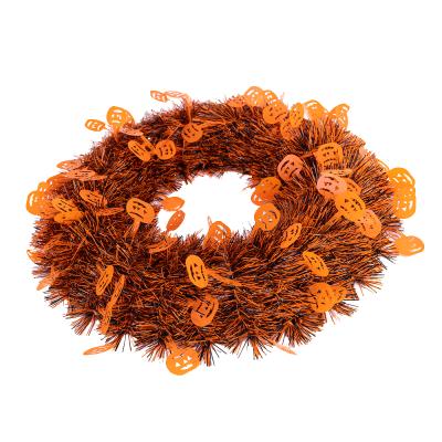 China Durable Pumpkin Garland Pendant Hanging Decoration Pet Tinsel Halloween Factory Outlet Halloween Decorations for sale