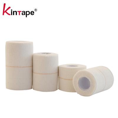 China Joint Pad 5cmx4.5m OEM White Color With A Yellow EAB Line For Sports Pad And Orthopedic Fix - Porous Elastic Adhesive Bandages for sale