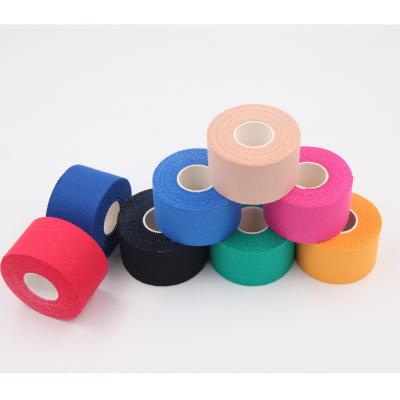 China original 100% cotton sport manufacturer 5cm*13.7m elastic sports tape for all kinds of sport games with CE and ISO certificate for sale