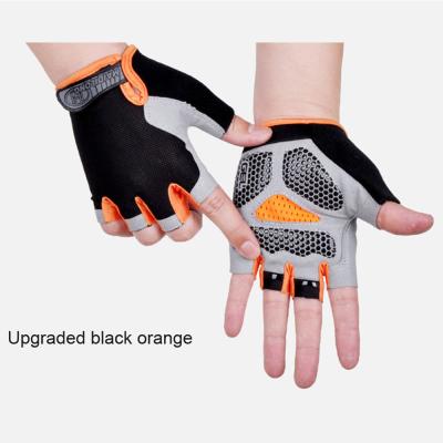 China Half Finger Men Women Weight Lifting Dumbbell Horizontal Bar Breathable Anti-Slip Training Gloves Fitness Anti-Slip Gloves for sale