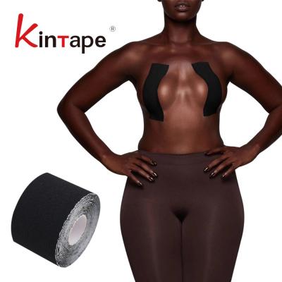 China 100% Cotton Invisible Nipple Cover Breast Tape Push Up Stick Up Lift Butt Tape Women Breast Silicone Bras Adhesive Nipple Stickers for sale