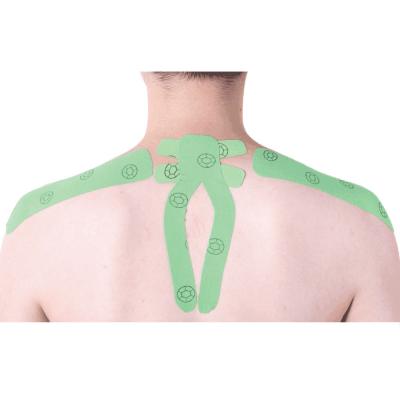 China Raincoat ; soft tissue; super stickty; hypoallergenic; elasticity160%Â ± High quality cheap soft multicolor kinediology 5 tape bag for physiotherapy with CE/ISO certificates for sale