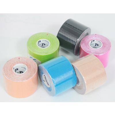 China 100% Cotton Rayon Pre Cut Kintape (Green, Orange, Blue, Black, Skin Colors Available) for sale