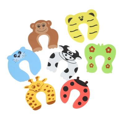 China New-fashion Child Protection Cartoon Stop Corner Child Shield Door Stopper Holder Baby Safety Animal Products for sale