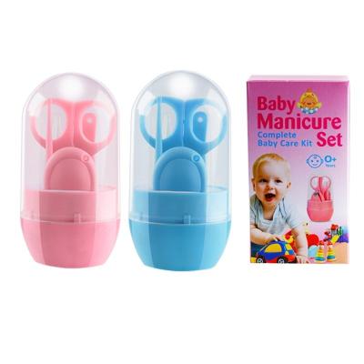 China 100% High Quality Wholesale Newborn Eco-friendly Safety Baby Body Care Set 5pcs Baby Manicure Nail Scissors Set for sale