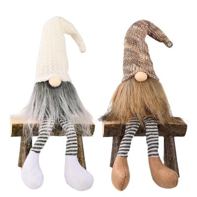 China Wholesale Christmas Decoration Christmas Knitted Faceless Doll Gnome Merry Christmas Decorations Supplies for sale