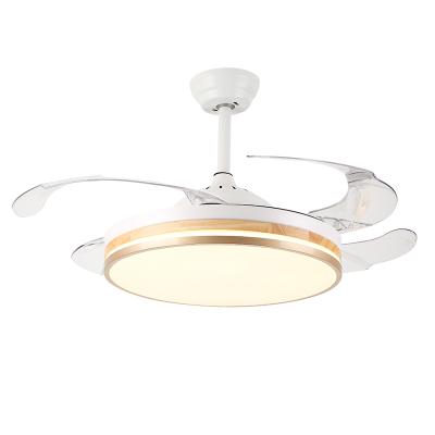 China Modern Positive And Negative Tower Frequency Conversion Ceiling Lamp And Fan for sale