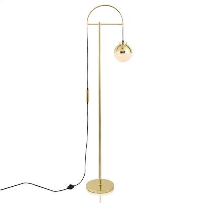 China Gold Modern Nordic Floor Lamps Designer LED Living Room Luxury Style for sale