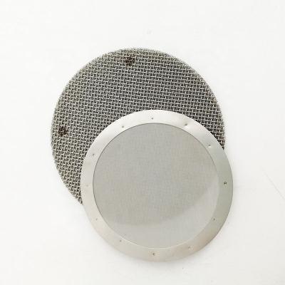 China Well Corrosion Resistance Twill Dutch Weave 304 316 316L Stainless Steel Woven Wire Mesh Screen For Filter for sale