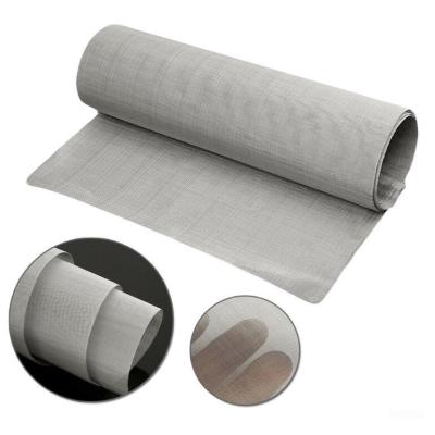 China Corrosion Resistance 25 40 45 75 90 100 150 300 600 Micron Stainless Steel Wire Filter Mesh Screen for sale