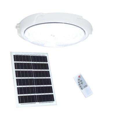 China Minimalist Hot Sale Solar Ceiling Light High Power 60w Double Color Remote Control Led Solar Ceiling Light Indoor House for sale