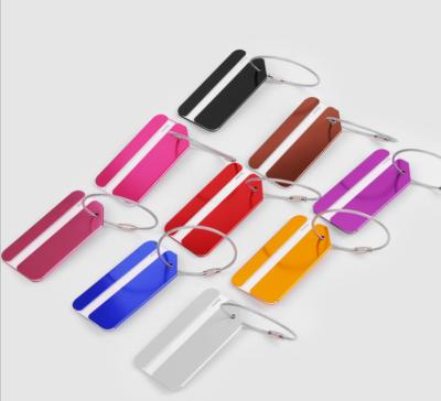 China Durable Custom Multi Color Wedding Party Favor Luggage Tag for sale