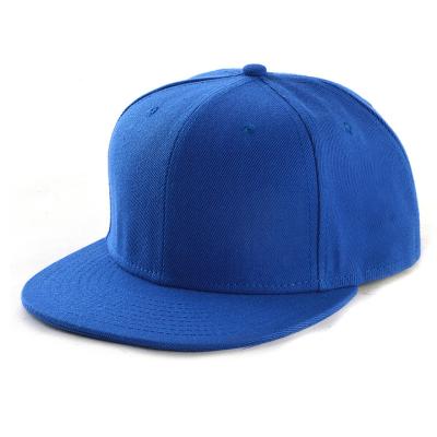 China JOINT Custom Blue Snap Back Logo Baseball Cap Cap 100% Cotton For Promotion for sale