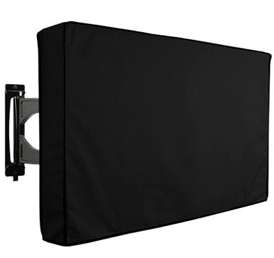 China Durable Multiple Sizes Outdoor TV Cover With Clear Front Weatherproof Universal Protector For LCD LED Plasma Televisions for sale