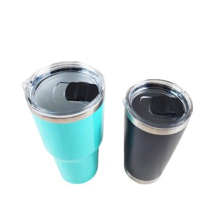 China 20oz Tumbler Child Safe Lid 30oz Magnetic Spillproof Lids For Tumblers Spill Resistant With Slider Closing Lids for sale