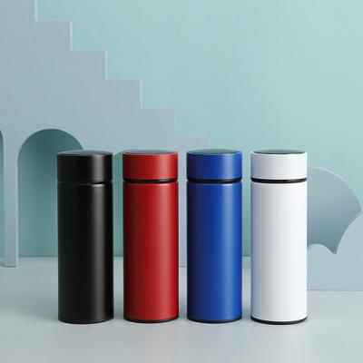 China 2022 Hot Selling 350ml Thermos Flasks Water Bottles Vacuum Insulated Panel Touch PORTABLE Vacuum Insulated Panel Touch Thermos With Temperature Display for sale