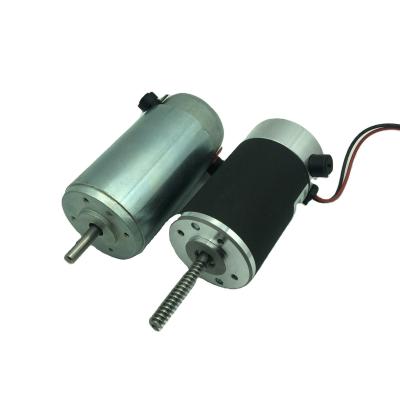 China size 52mm 52ZYT Series Brushed Electrical Micro PM DC Motor Equivalent To Gr53 Up To 200w Replaceable Brushes Version for sale