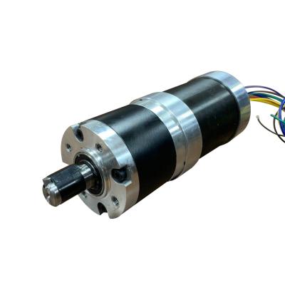 China Option 42mm 57mm 63mm Geared Brushless Dc Motor Usede for Solar Panel Cleaning Robot Machine,  Driving and Brushing for sale