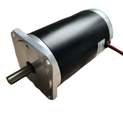 China 80ZYT-S Square Flange Series  DC Motor Brushed 12vdc 24vdc 48vdc 100w 200w 300w 1500rpm 2000rpm 3000rpm for sale