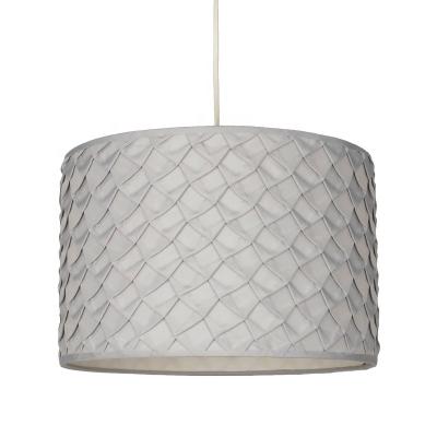 China Contemporary handmade fish scale lampshade cylinder SHAPE CT figure for bedroom ceiling floor lamp for sale