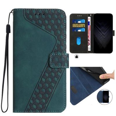 China Shockproof Luxury TPU+PU Flip Wallet Phone Case Fashion Designer Phone Cover For Vivo V25 5G Y22 Y76 Y77 5G Y02S Y16 4G Y33S Y33T Y21 2021 for sale