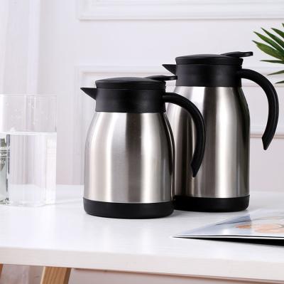 China PORTABLE Double-wall Stainless Steel Vacuum Jug Colorful Large Capacity Thermos Coffee Pot With Handle for sale