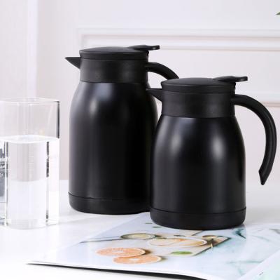 China PORTABLE Stainless Steel Vacuum Insulated Thermos Tea Coffee Pot For Coffee Kettle Vacuum Jug Thermal Double Insulated Hot Pot for sale