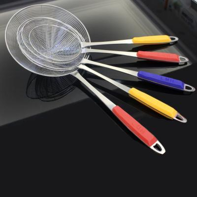 China Viable wholesale kitchen utensils stainless steel skimmer/kitchen oil skimmer utensils skimmer for sale