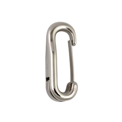 China Retail Industry Push Door Bolt Taurus Stainless Steel One Sided Trigger D Cast Clip Metal Snap Hook for sale