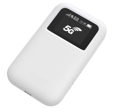 China Pocket WIFI Hotspot WIFI 6 802.11ax 5G Travel Router with Battery for sale