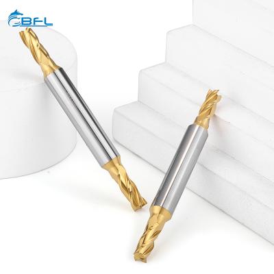 China Solid Carbide BFL 4 Carbide End Mill Double Flutes Solid End For Acrylic for sale