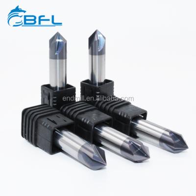 China CNC High Speed ​​Solid Carbide Freze Cutter BFL Combo 90 Degree Chamfer Milling Cutter for sale