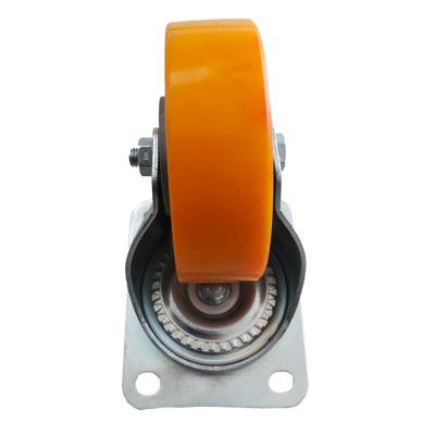 China PU 5 inch universal casters, suitable for small trailers such as trailers for sale