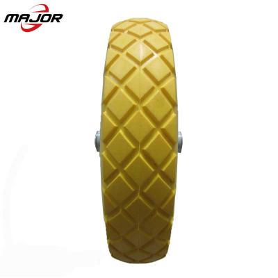 China Tools 4.80/400-8 Polyurethane Foam Tires 16 Inch Flat Freewheel For Wheelbarrow for sale