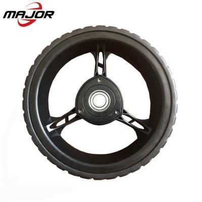 China Hotels 8 Inch 193mm EVA Material Wheel Diameter For Golf Ball Bag Cart for sale