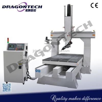 China 4 axis atc cnc router with moving table DT4A1325ATC DT4A1325ATC for sale