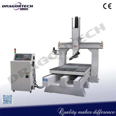 China Moving Table System with Reduction Drive, DT4A1325ATC Router, 4 Axis CNC Table Moving ATC CNC Router DT1325F for sale